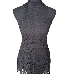 Xhilaration Black Lace Dress